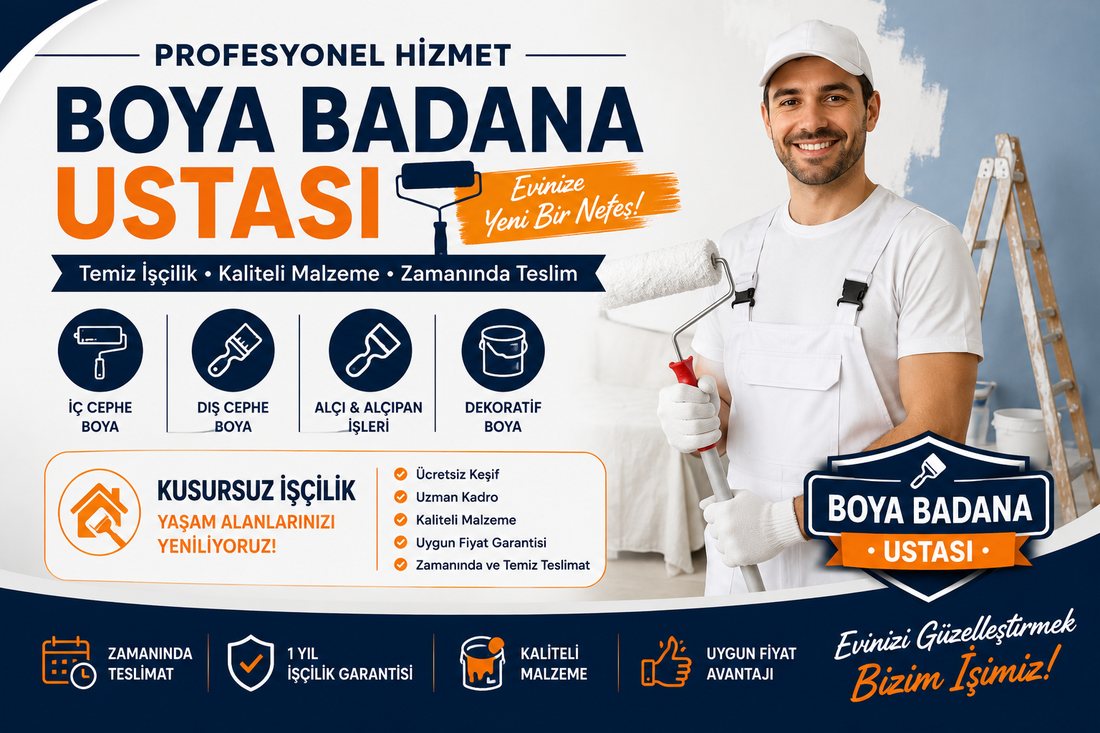 Zeytinköy boya badana ustası – profesyonel boyacı